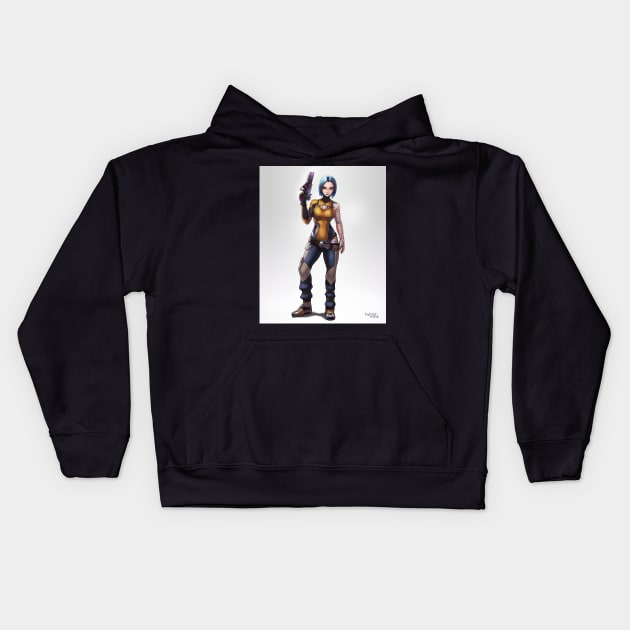 Maya Kids Hoodie by hybridmink